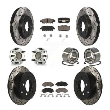 [Avant + Arrière] Kit de Roulement de roue pour Dodge Caliber KBB-117512