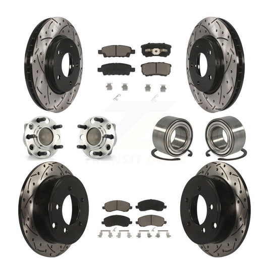 [Avant + Arrière] Kit de Roulement de roue pour Dodge Caliber KBB-117512