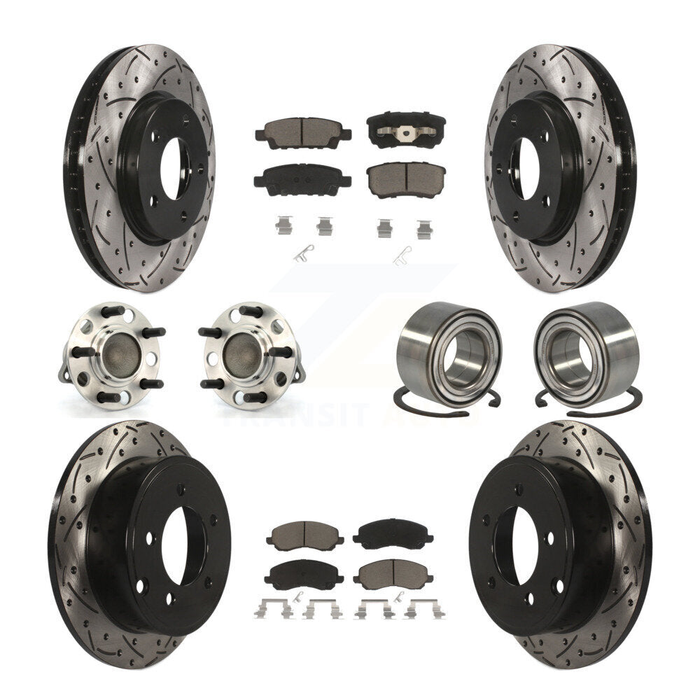 [Avant + Arrière] Kit de Roulement de roue pour Dodge Caliber KBB-117513