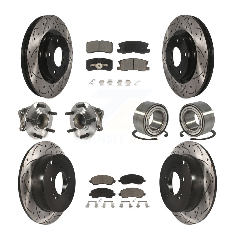 [Avant + Arrière] Kit de Roulement de roue pour Mitsubishi Outlander KBB-117515