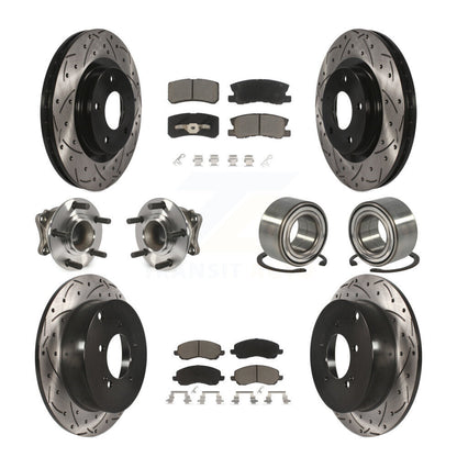 [Avant + Arrière] Kit de Roulement de roue pour Mitsubishi Outlander KBB-117515