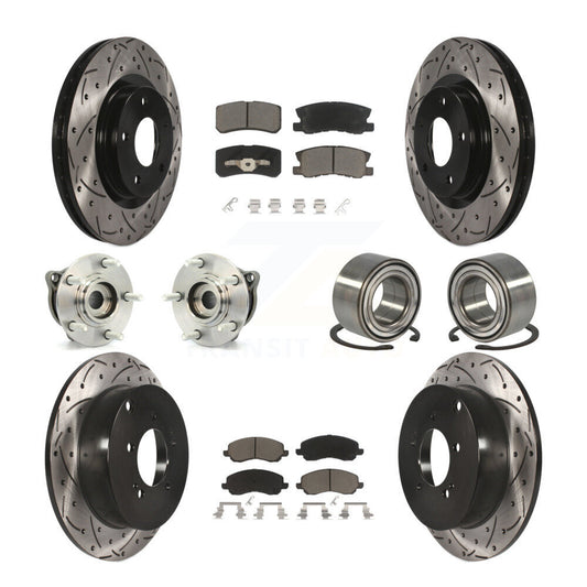 [Avant + Arrière] Kit de Roulement de roue pour Mitsubishi Outlander avec 7 Passenger Seating KBB-117516