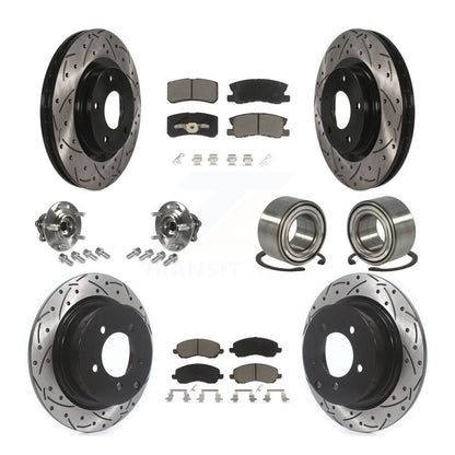 [Avant + Arrière] Kit de Roulement de roue pour Mitsubishi Outlander RVR KBB-117517