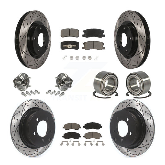 [Avant + Arrière] Kit de Roulement de roue pour Mitsubishi Outlander RVR KBB-117517