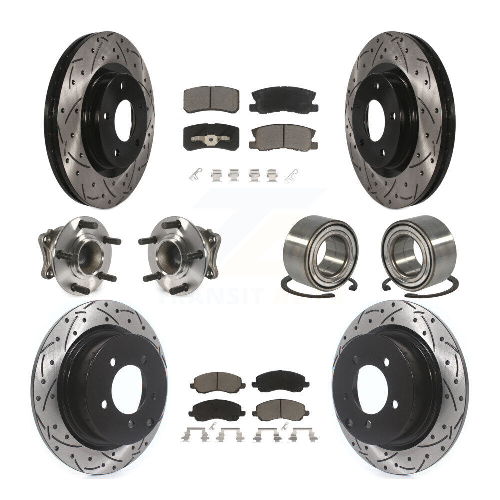 [Avant + Arrière] Kit de Roulement de roue pour Mitsubishi Outlander FWD avec 2.4L KBB-117518