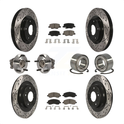 [Avant + Arrière] Kit de Roulement de roue pour Mitsubishi Outlander Sport RVR KBB-117519 par Transit Auto