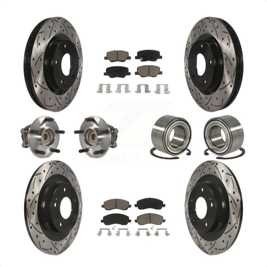 [Avant + Arrière] Kit de Roulement de roue pour Mitsubishi Outlander Sport RVR KBB-117519 par Transit Auto