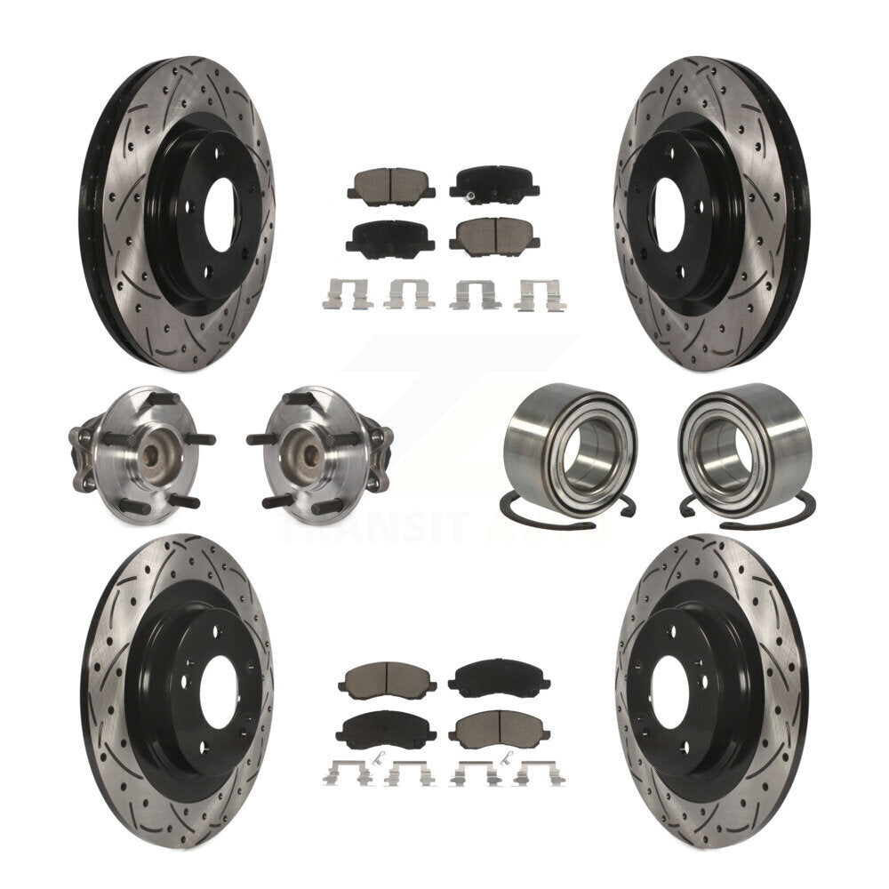[Avant + Arrière] Kit de Roulement de roue pour Mitsubishi Outlander Sport RVR KBB-117519