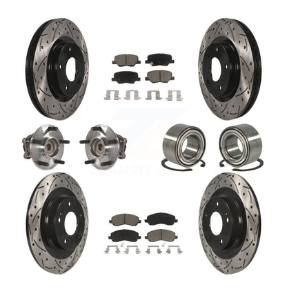 [Avant + Arrière] Kit de Roulement de roue pour Mitsubishi Outlander Sport RVR KBB-117519