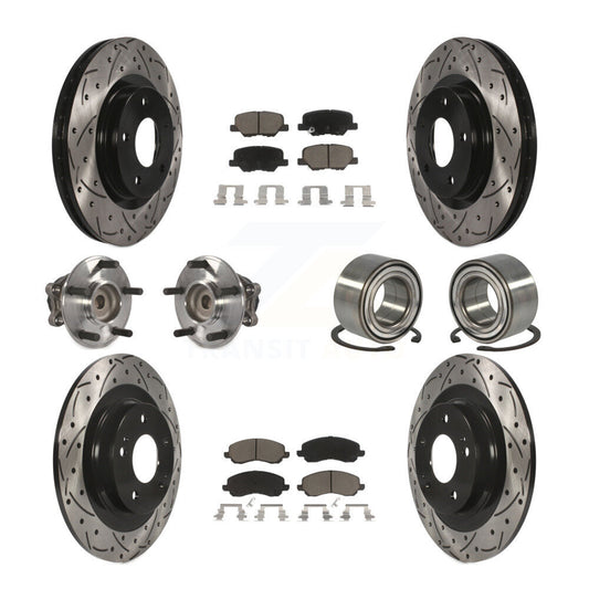 [Avant + Arrière] Kit de Roulement de roue pour Mitsubishi Outlander Sport RVR KBB-117519