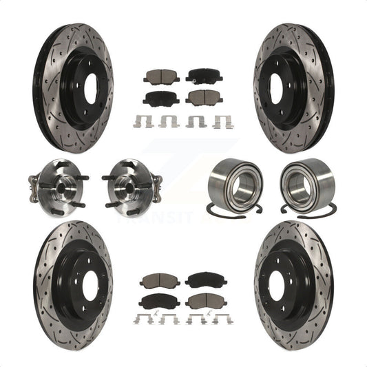 [Avant + Arrière] Kit de Roulement de roue pour Mitsubishi Outlander Sport RVR KBB-117520 par Transit Auto