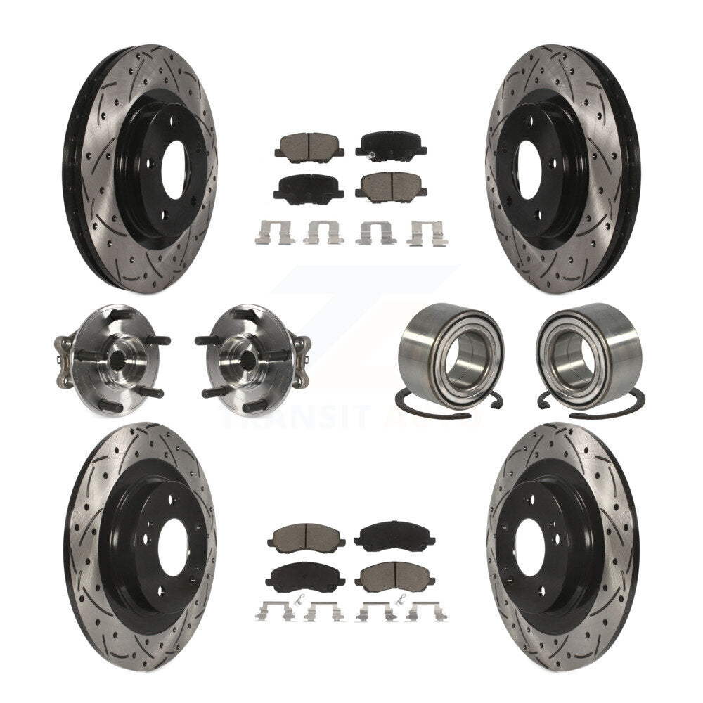 [Avant + Arrière] Kit de Roulement de roue pour Mitsubishi Outlander Sport RVR KBB-117520