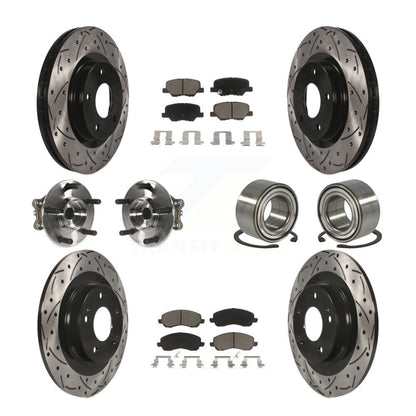 [Avant + Arrière] Kit de Roulement de roue pour Mitsubishi Outlander Sport RVR KBB-117520