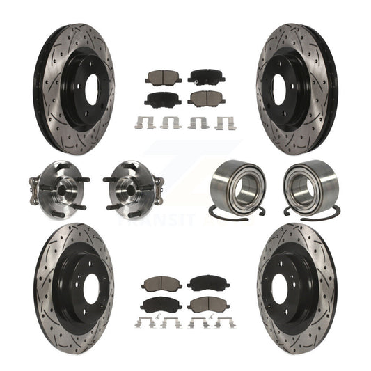 [Avant + Arrière] Kit de Roulement de roue pour Mitsubishi Outlander Sport RVR KBB-117520