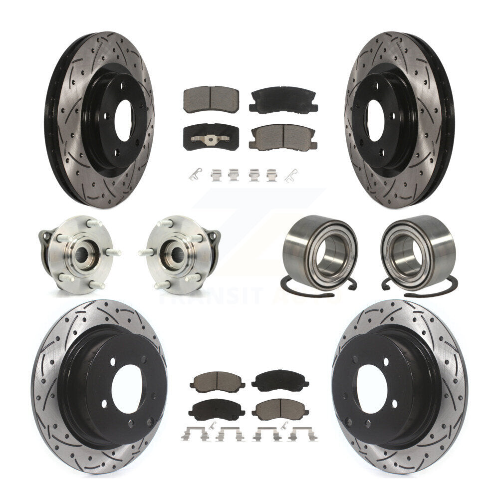 [Avant + Arrière] Kit de Roulement de roue pour Mitsubishi Outlander Sport KBB-117521