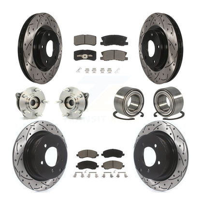 [Avant + Arrière] Kit de Roulement de roue pour Mitsubishi Outlander Sport KBB-117521