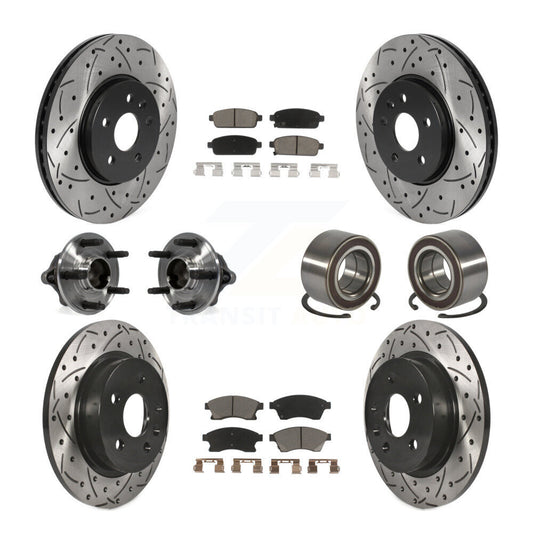 [Avant + Arrière] Kit de Roulement de roue pour Chevrolet Sonic Buick Encore Trax KBB-117529