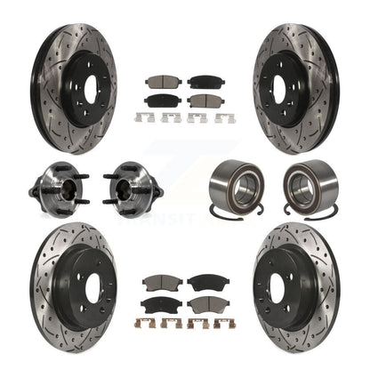 [Avant + Arrière] Kit de Roulement de roue pour Chevrolet Sonic KBB-117530