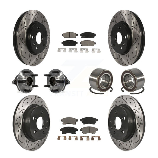 [Avant + Arrière] Kit de Roulement de roue pour Chevrolet Sonic KBB-117530