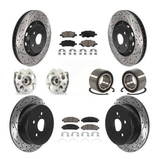 [Avant + Arrière] Kit de Roulement de roue pour 2009-2016 Toyota Venza AWD KBB-117535