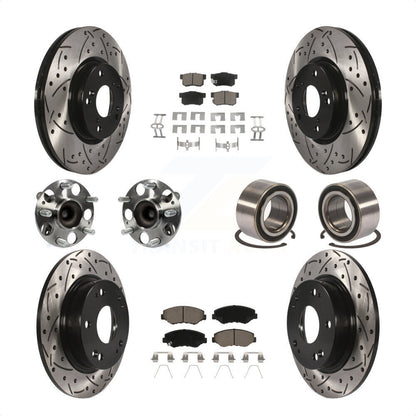 [Avant + Arrière] Kit de Roulement de roue pour Honda Civic KBB-117542 par Transit Auto