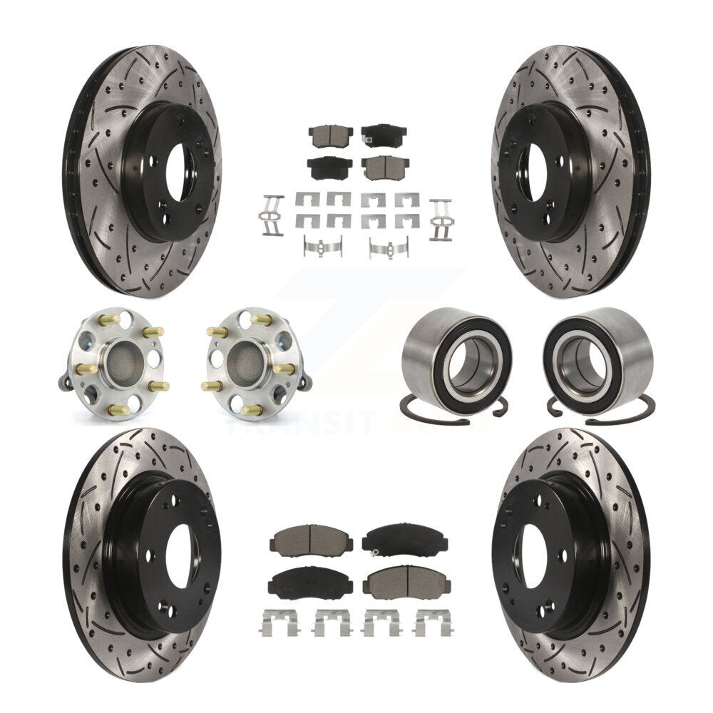 [Avant + Arrière] Kit de Roulement de roue pour Acura CSX KBB-117545