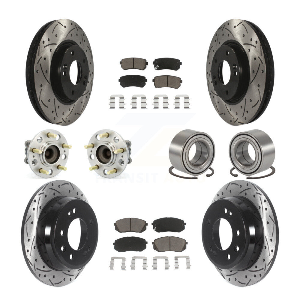[Avant + Arrière] Kit de Roulement de roue pour Kia Sportage Hyundai Tucson FWD KBB-117548