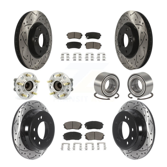[Avant + Arrière] Kit de Roulement de roue pour Kia Sportage Hyundai Tucson FWD KBB-117548