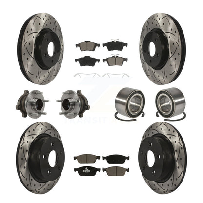 [Avant + Arrière] Kit de Roulement de roue pour Ford Connect KBB-117564