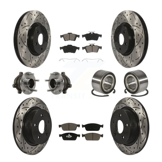 [Avant + Arrière] Kit de Roulement de roue pour Ford Connect KBB-117564