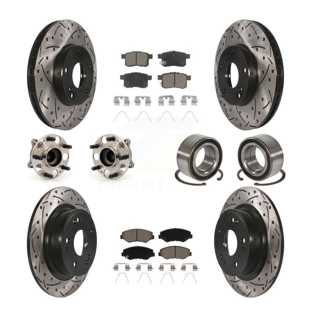 [Avant + Arrière] Kit de Roulement de roue pour Honda Accord KBB-117576