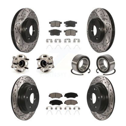 [Avant + Arrière] Kit de Roulement de roue pour Honda Accord KBB-117576