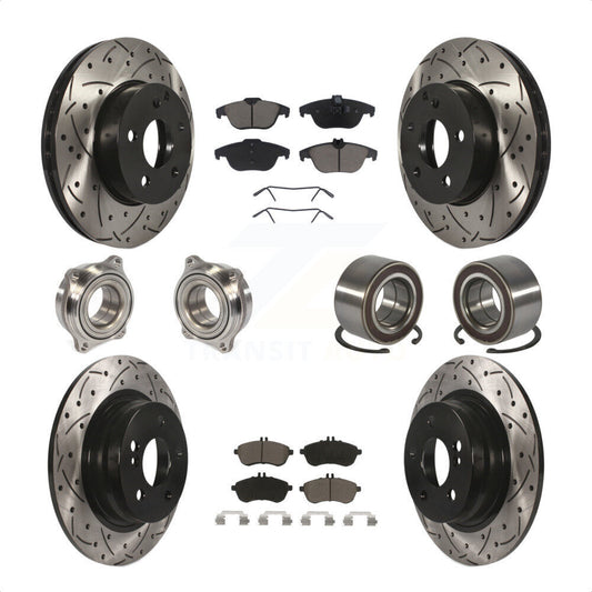 [Avant + Arrière] Kit de Roulement de roue pour Mercedes-Benz C300 KBB-117591 par Transit Auto