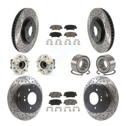 [Avant + Arrière] Kit de Roulement de roue pour Hyundai Azera KBB-117593