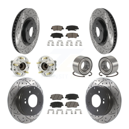[Avant + Arrière] Kit de Roulement de roue pour Hyundai Azera KBB-117593