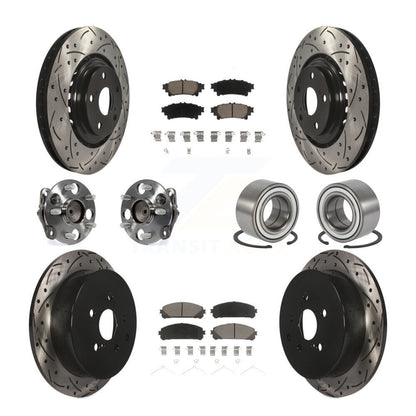 [Avant + Arrière] Kit de Roulement de roue pour 2011-2020 Toyota Sienna FWD KBB-117598