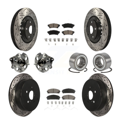[Avant + Arrière] Kit de Roulement de roue pour 2011-2020 Toyota Sienna AWD KBB-117599