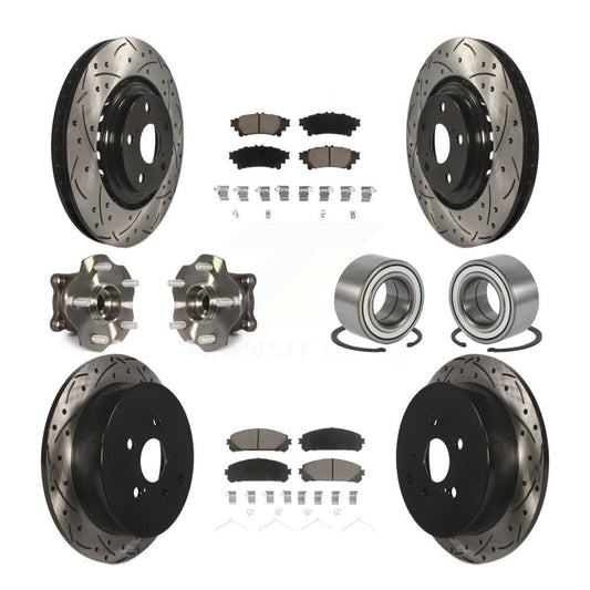 [Avant + Arrière] Kit de Roulement de roue pour Toyota Highlander Lexus RX350 RX450h KBB-117600