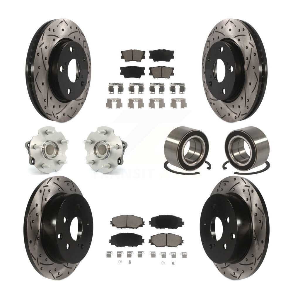 [Avant + Arrière] Kit de Roulement de roue pour 2010 Lexus HS250h KBB-117610