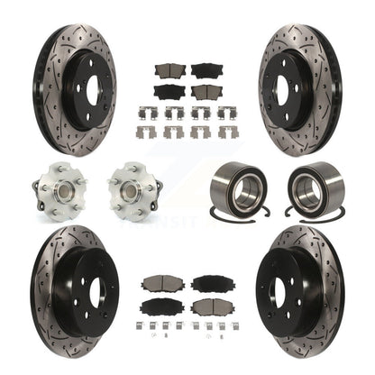 [Avant + Arrière] Kit de Roulement de roue pour 2010 Lexus HS250h KBB-117610