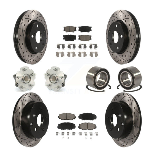 [Avant + Arrière] Kit de Roulement de roue pour 2010 Lexus HS250h KBB-117610