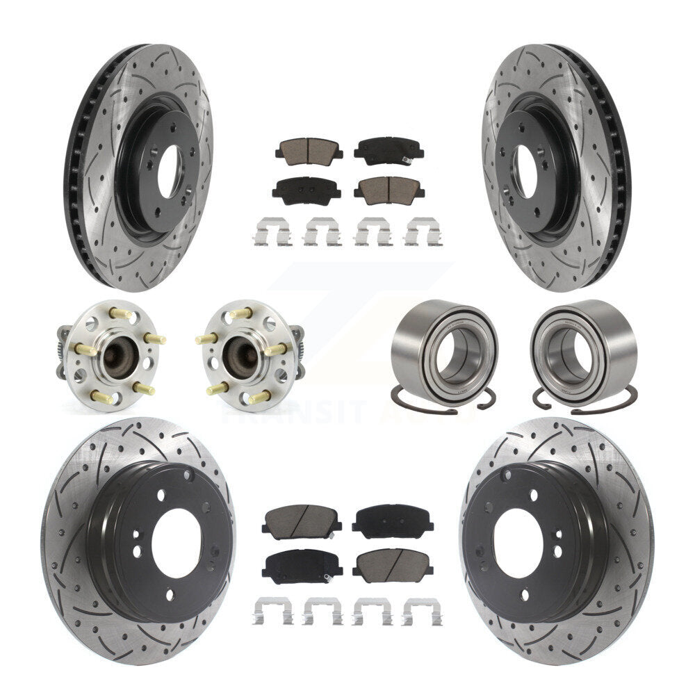 [Avant + Arrière] Kit de Roulement de roue pour Kia Optima 2.0L KBB-117614