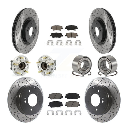 [Avant + Arrière] Kit de Roulement de roue pour Kia Optima 2.0L KBB-117614
