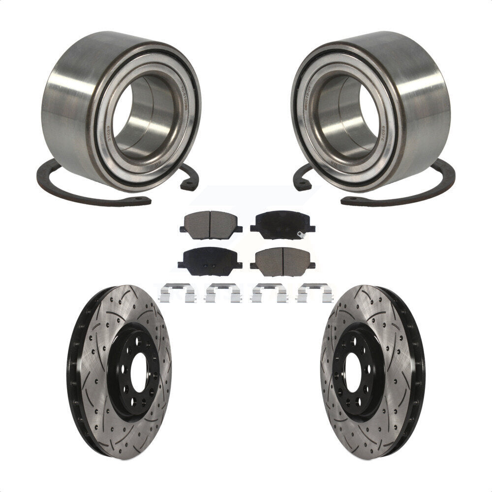 [Avant] Kit de Roulement de roue pour 2018-2019 Jeep Compass KBB-117633 par Transit Auto
