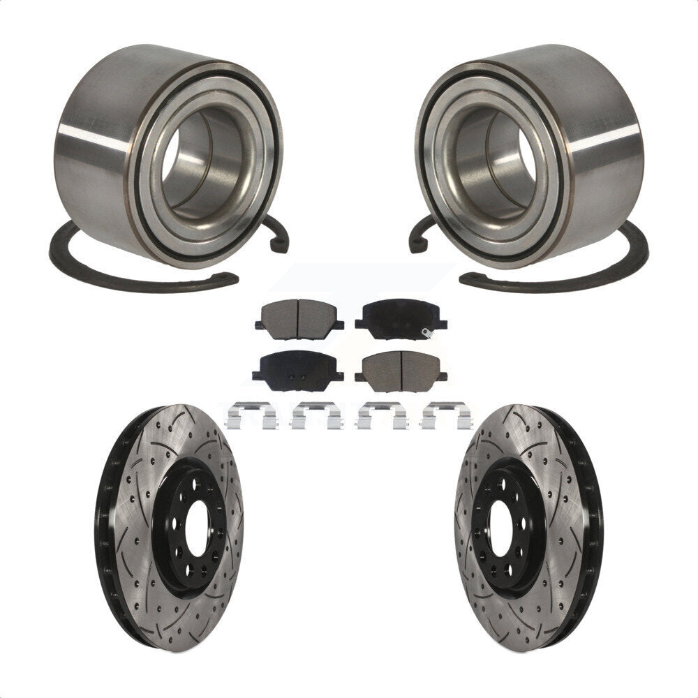 [Avant] Kit de Roulement de roue pour 2016-2018 Fiat 500X KBB-117634