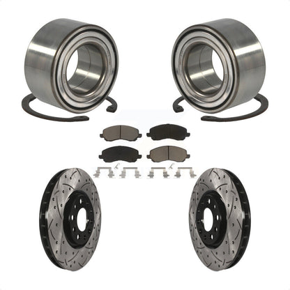 [Avant] Kit de Roulement de roue pour 2017 Jeep Compass 305mm Diameter Rotor KBB-117657 par Transit Auto