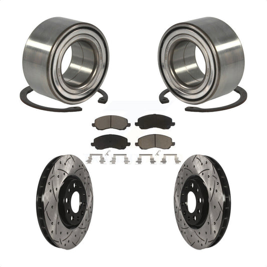 [Avant] Kit de Roulement de roue pour 2017 Jeep Compass 305mm Diameter Rotor KBB-117657 par Transit Auto