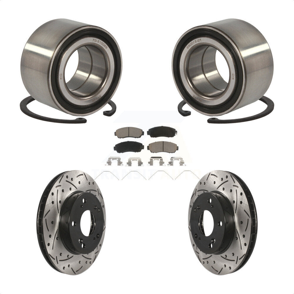 [Avant] Kit de Roulement de roue pour 2015 Honda Civic LX SE avec Manual transmission KBB-117681