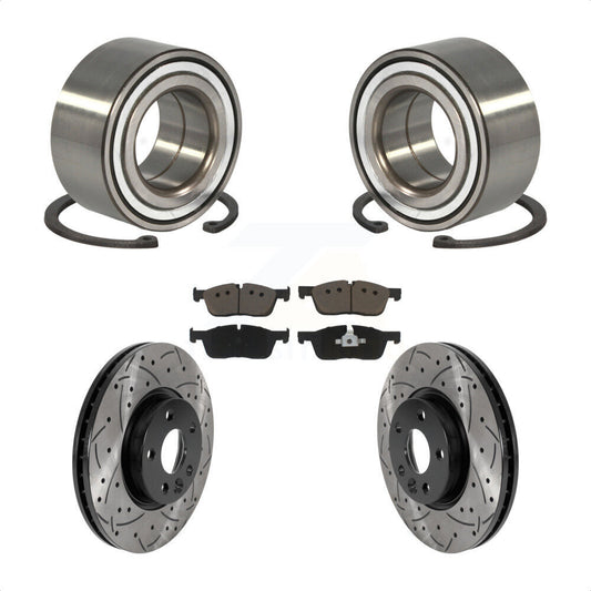 [Avant] Kit de Roulement de roue pour 2016-2017 Land Rover Range Evoque 300mm Diameter Rotor KBB-117754 par Transit Auto