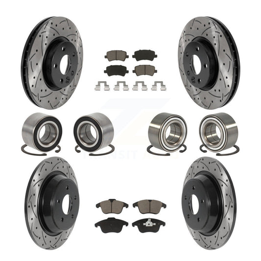 [Avant + Arrière] Kit de Roulement de roue pour 2012-2015 Land Rover Range Evoque KBB-117770